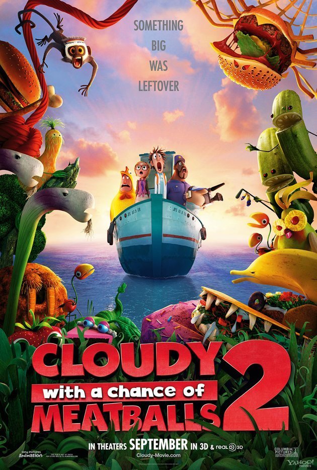 Cloudy with a Chance of Meatballs 2 Movie Trailer