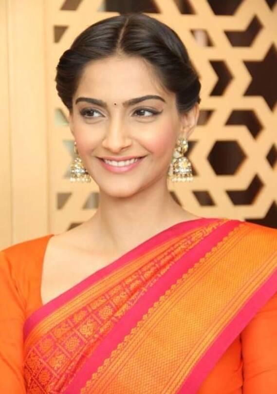 Sonam Kapoor in Saree.