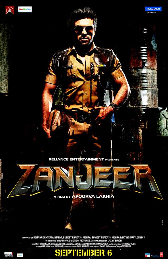Ram Charan’s Zanjeer Releasing Date Poster