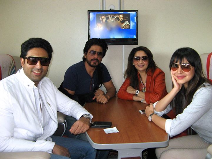 Unseen Photos of Madhuri Dixit, SRK, Anushka Sharma and Abhishek Bachchan