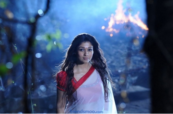 Nayanthara South Indian Actress Latest Photos in White Saree