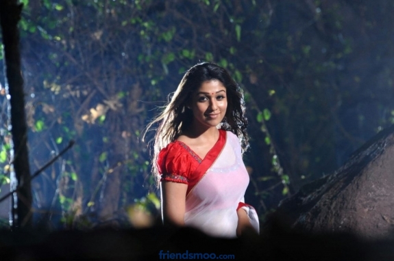 Nayanthara South Indian Actress Latest Photos in White Saree