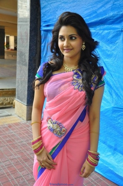 South India Actress Manochitra Latest Photos in Saree
