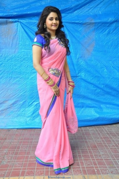 South India Actress Manochitra Latest Photos in Saree