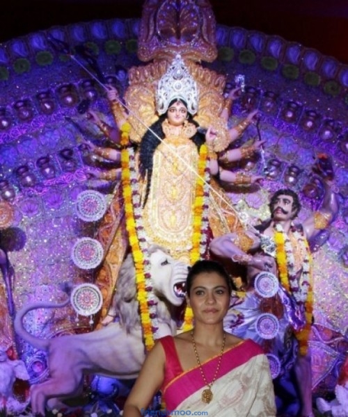Bollywood Actress Kajol Latest Photos at Durga Photos