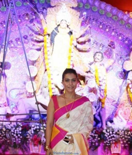 Bollywood Actress Kajol Latest Photos at Durga Photos