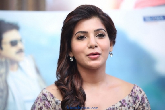 Cute Samantha Latest Stills from AD Success Meet