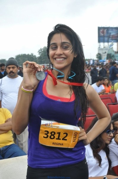Regina Cassandra Latest Photos from Hyderabad 10K Run