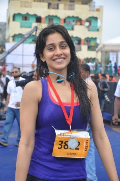 Regina Cassandra Latest Photos from Hyderabad 10K Run