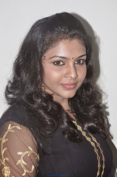 Saranya Nag Latest Photos in Salwar Kameez at Eera Veyil Movie Audio Launch