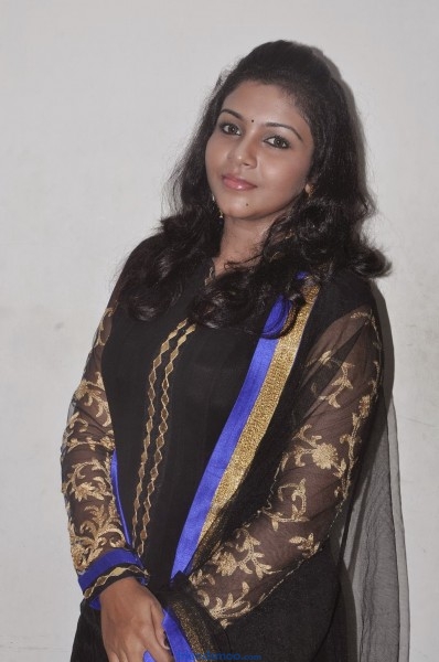 Saranya Nag Latest Photos in Salwar Kameez at Eera Veyil Movie Audio Launch