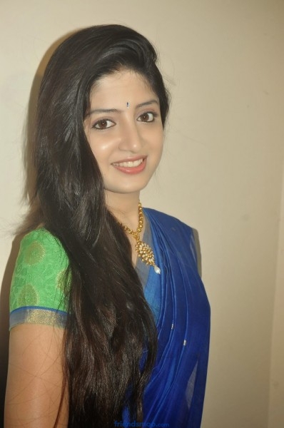 Poonam Kaur Latest Photos in Blue Saree
