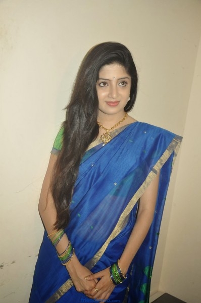 Poonam Kaur Latest Photos in Blue Saree