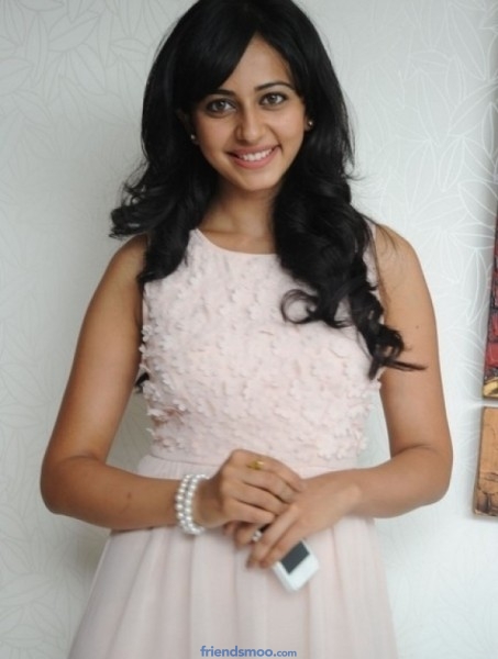 Rakul Preet Singh Latest Photos in Milky Dress