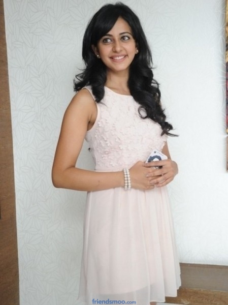 Rakul Preet Singh Latest Photos in Milky Dress