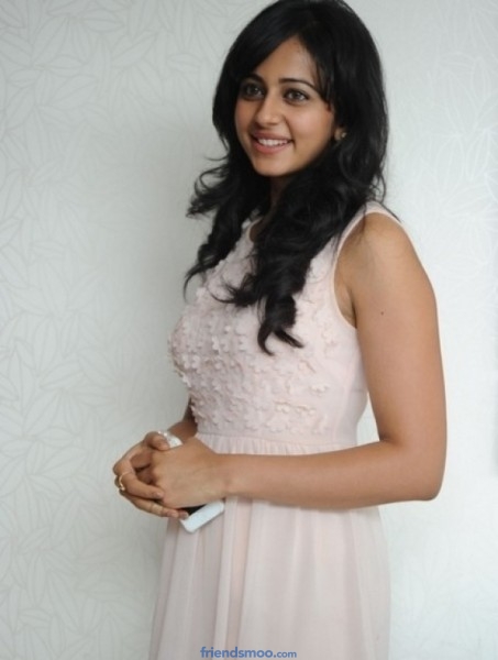 Rakul Preet Singh Latest Photos in Milky Dress