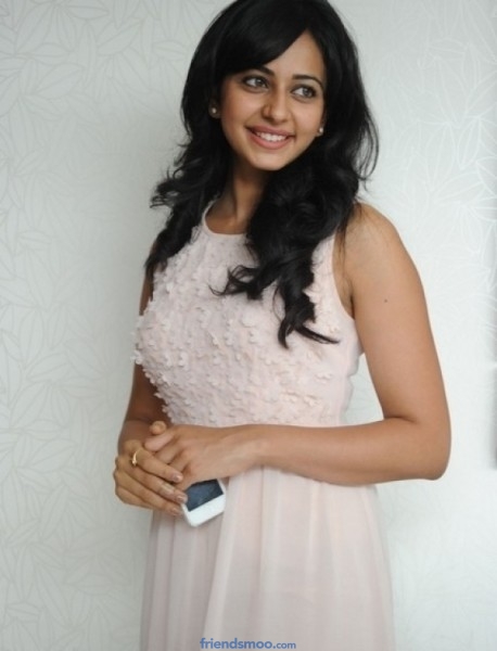 Rakul Preet Singh Latest Photos in Milky Dress