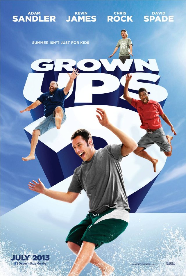 Grown Ups 2 Releasing on July 12th World Wide