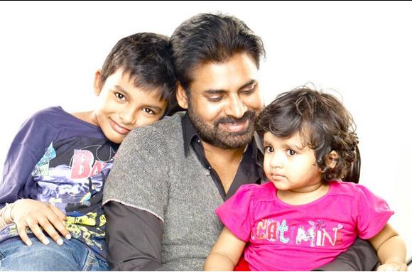 Father’s Day Special : Power Star Pawan Kalyan with his Kids