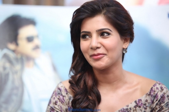 Cute Samantha Latest Stills from AD Success Meet