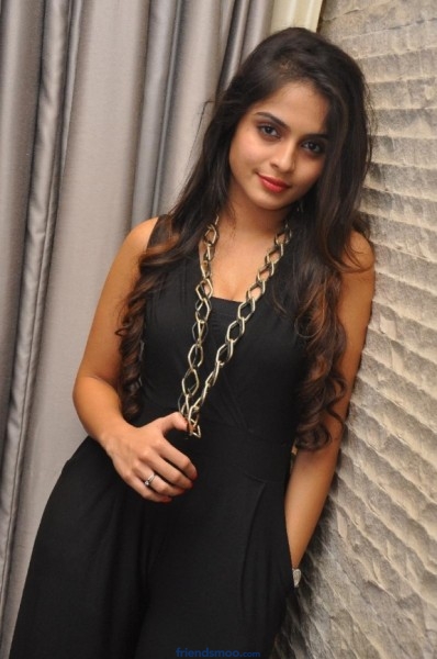 Actress Sheena Shahabadi Latest Photos in Black Dress