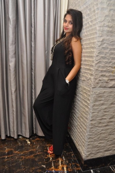 Actress Sheena Shahabadi Latest Photos in Black Dress