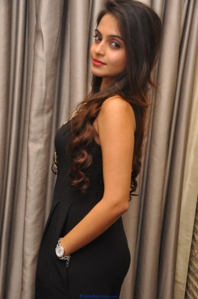 Actress Sheena Shahabadi Latest Photos in Black Dress