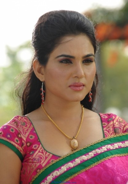 Kavya Singh Latest Photos in Rose Saree.