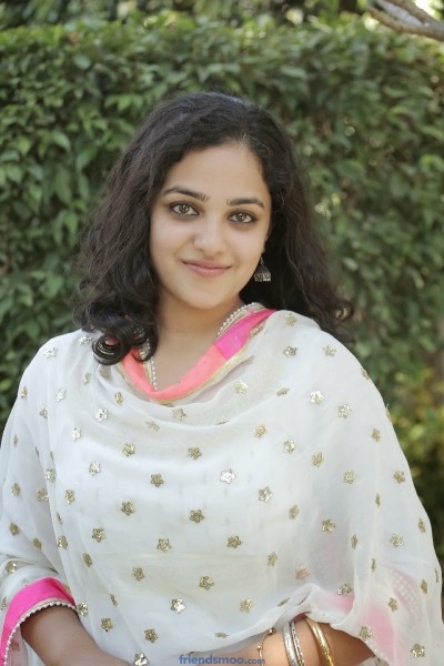 Nitya Menon Latest Photos in White Dress