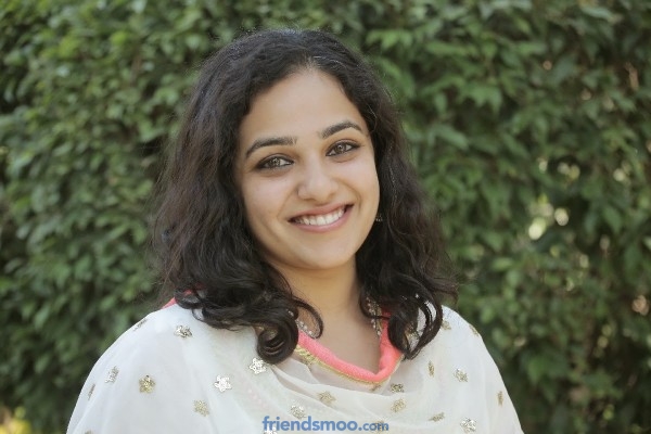 Nitya Menon Latest Photos in White Dress