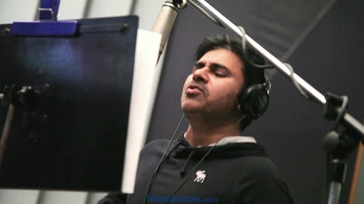 Pawan Kalyan Photos at Kaatam Rayuda Song Recording - Friendsmoo