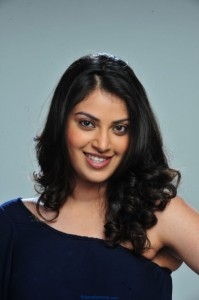 Pragalbha Latest Photos in Dark Blue Dress-Friendsmoo